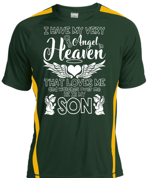 He Is My Son T Shirt, Angel In Heaven T Shirt, Cool Shirt