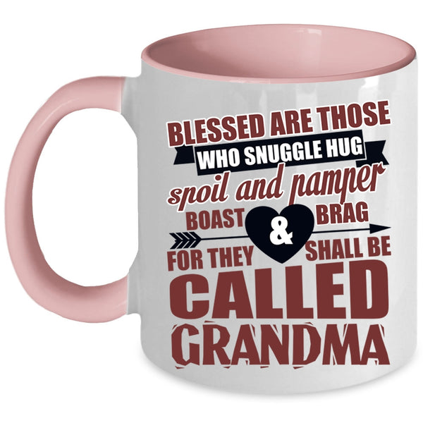 Cute Grandma Coffee Mug, They Shall Be Called Grandma Accent Mug