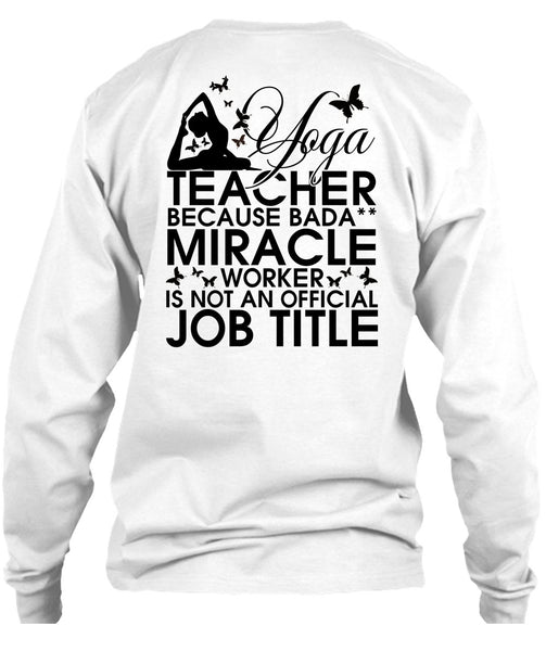 Yoga Teacher T Shirt, I Love Yoga T Shirt
