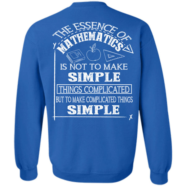 Being A Mathematics T Shirt, I Love Mathematics Sweatshirt