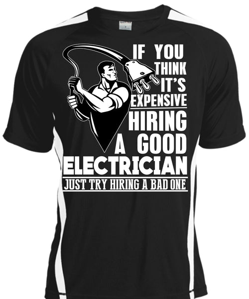 A black t-shirt with the shopify logo