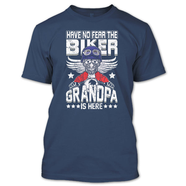 Have No Fear The Biker T Shirt, Coolest Biker Grandpa T Shirt