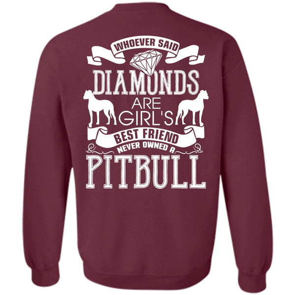 Diamonds Are Girl's Best Friend T Shirt, I Love My Dog Sweatshirt