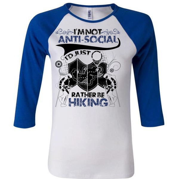 I'd Just Rather Be Hiking T Shirt, I Love Hiking T Shirt, Awesome T-Shirts