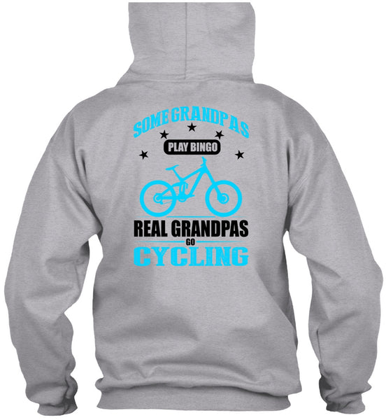 Real Grandpas Go Cycling T Shirt, I Love Biking T Shirt
