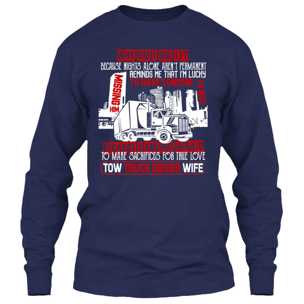 Tow Truck Driver Wife T Shirt, Coolest Trucker's Wife T Shirt