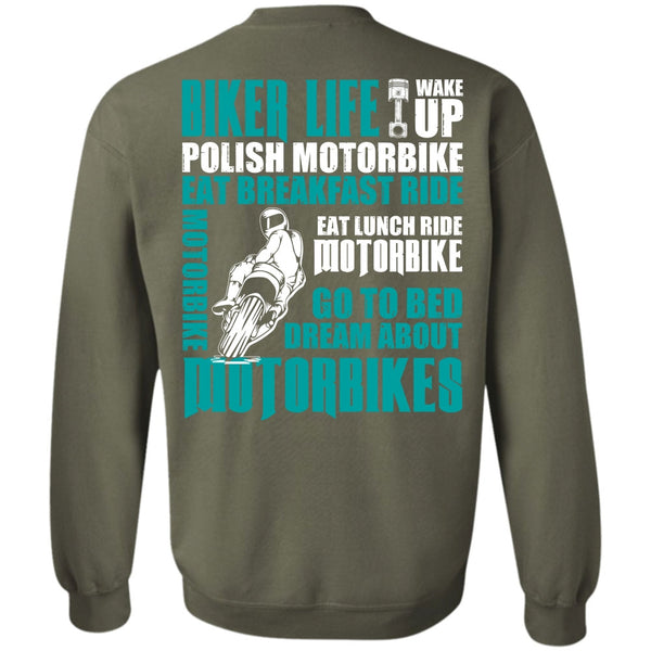 Dream About Motorbikes T Shirt, I Love Biker Sweatshirt