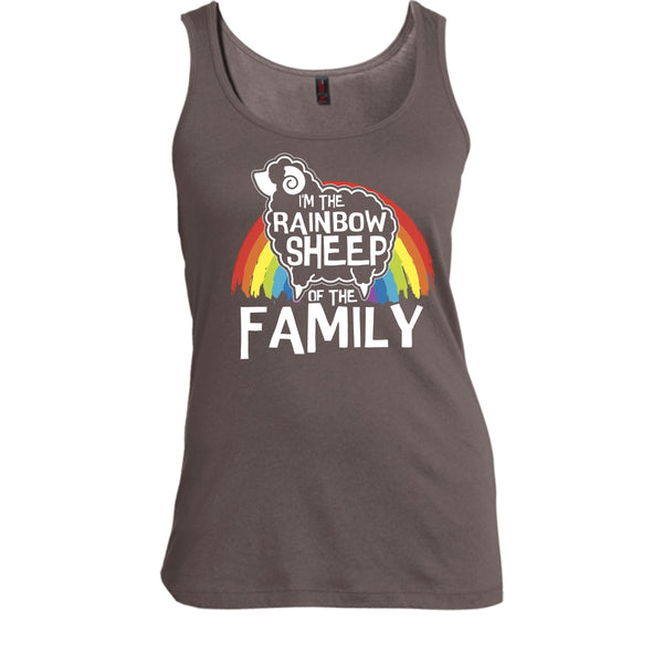 I'm The Rainbow Sheep Of Family T Shirt, Coolest Rainbow Sheep Tank Top