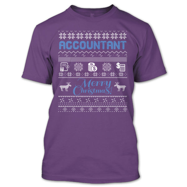 Acoountant Merry Christmas T Shirt, I Am A Accountant T Shirt
