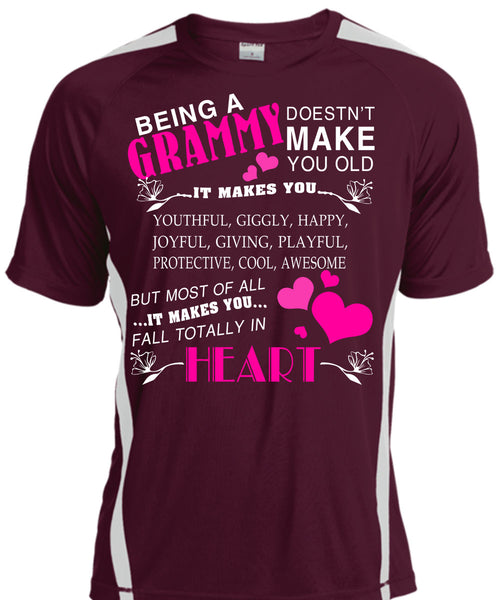 Being A Grammy T Shirt, It Makes You Fall Totally In Heart T Shirt, Cool Shirt