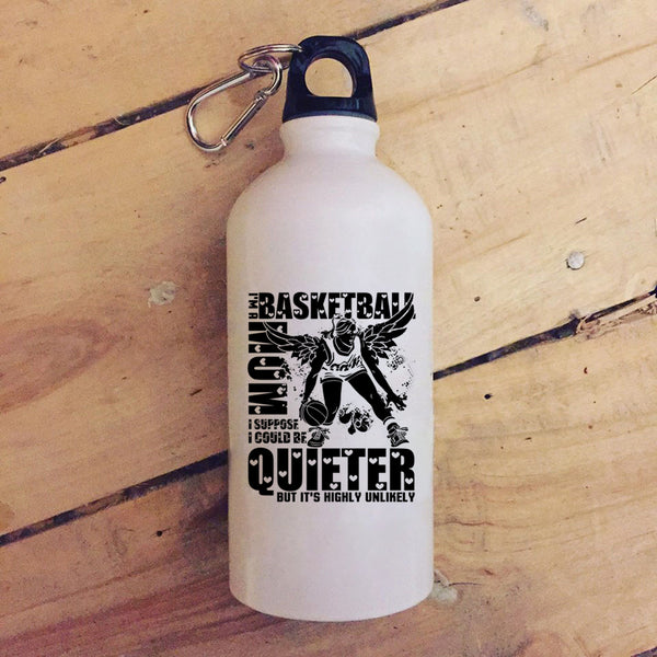 I'm A Basketball Mom 20 oz Stainless Steel Bottle,Cool Gift For Basketball Mom Outdoor Sports Water Bottle