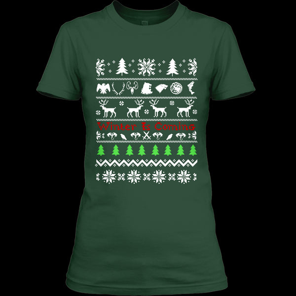 A black t-shirt with the shopify logo