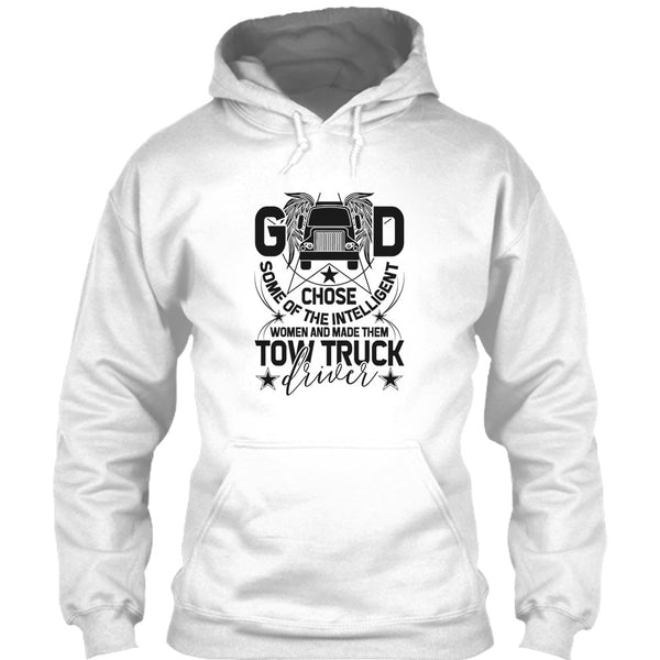 The Intelligent Women T Shirt, Tow Truck Driver T Shirt