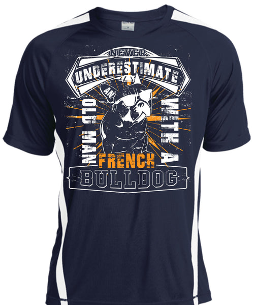 Never Underestimate An Old Man With A French Bulldog T Shirt, I Love My Dogs T Shirt, Cool Shirt