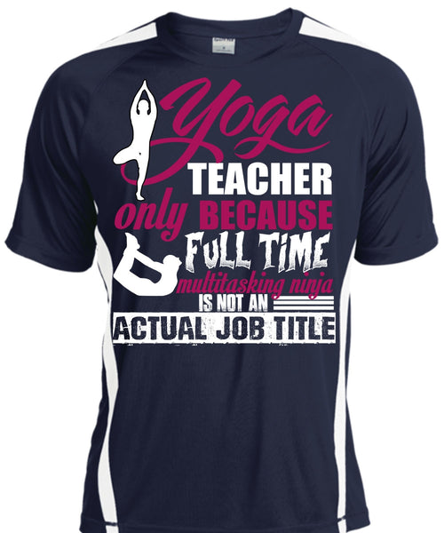 Yoga Teacher Only T Shirt, My Favorite T Shirt, Cool Shirt
