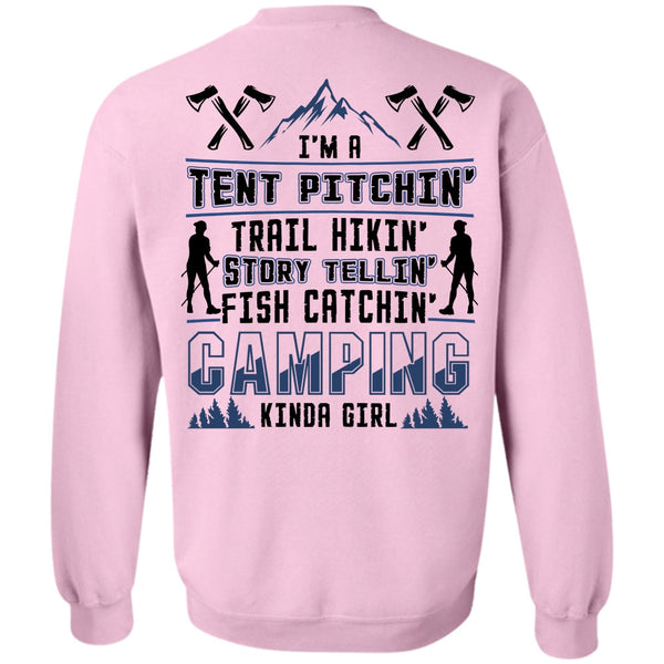 I Love Camping T Shirt, Camping Kinda Girl Sweatshirt