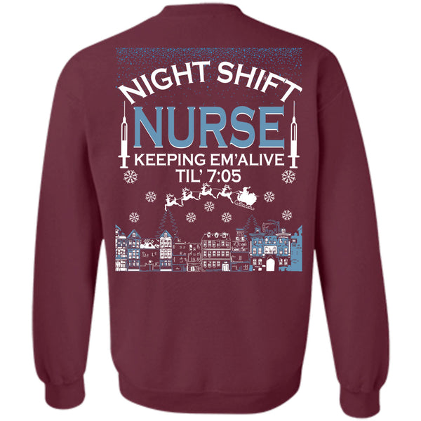 This Girl Loves Christmas T Shirt, Being A Nurse Sweatshirt