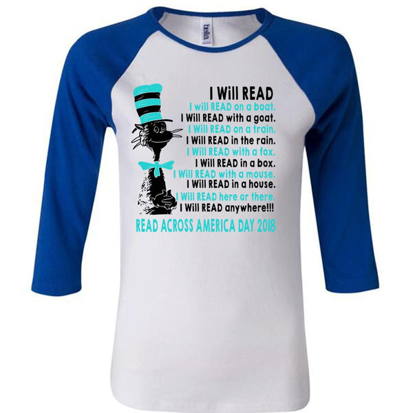 The Cat in the Hat T Shirt, I Will Read With A Mouse T Shirt, Read Across America Day 2018 T Shirt, Awesome T-Shirts