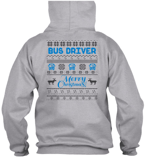 Bus Driver Merry Christmas T Shirt, I Love Driving T Shirt