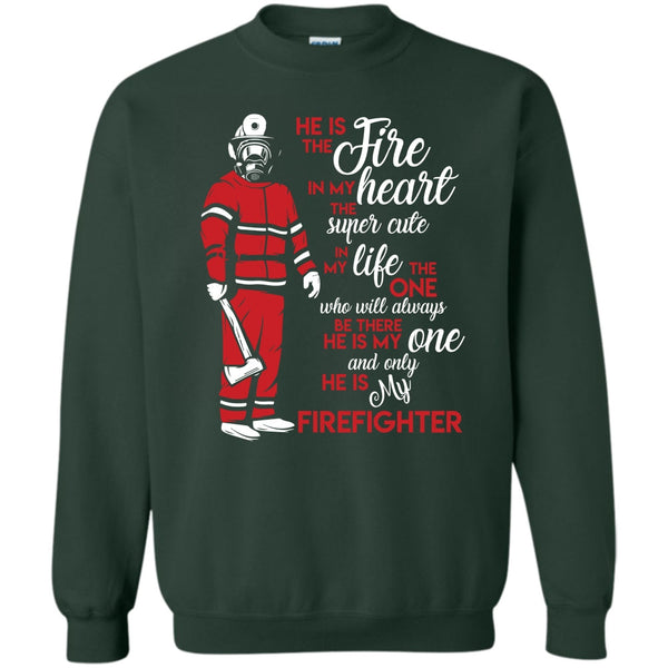 Coolest Firefighter T Shirt, Gift For Firefighter Sweatshirt