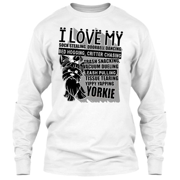 I Love My Sock Stealing T Shirt, I Am A Dog Lover T Shirt