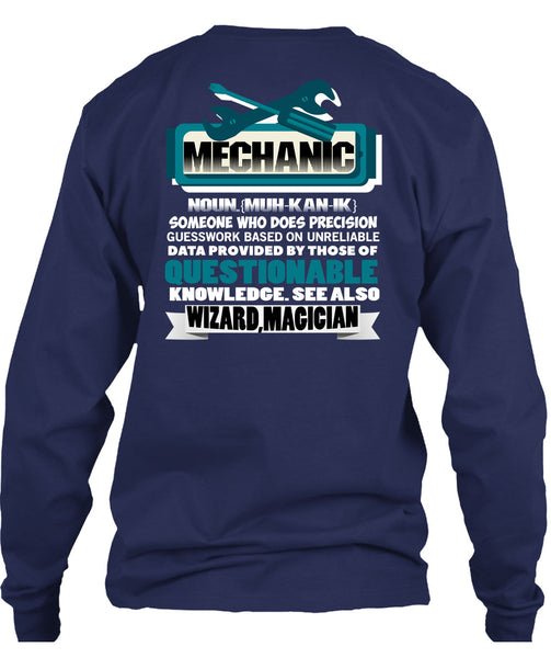 Being A Mechanic T Shirt, Wizard Magician T Shirt