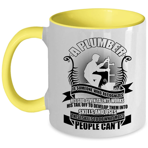 Cool Plumber Coffee Mug, Plumber Accent Mug