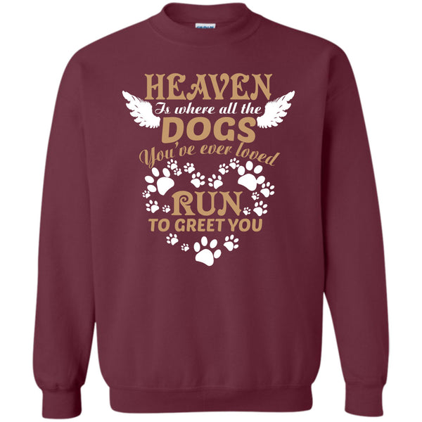 Run To Greet You T Shirt, I Love My Dog Sweatshirt