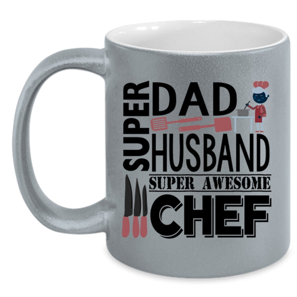 Awesome Chef Coffee Mug, Dad And Husband Accent Mug