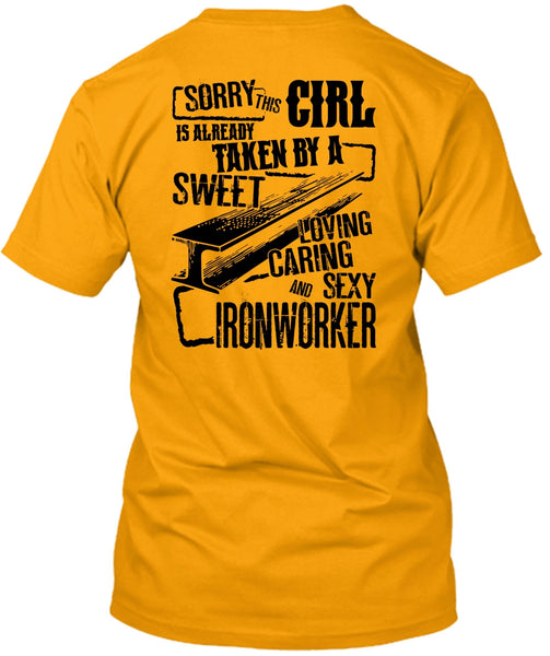 Loving Caring Ironworker T Shirt, I Love Ironworker T Shirt
