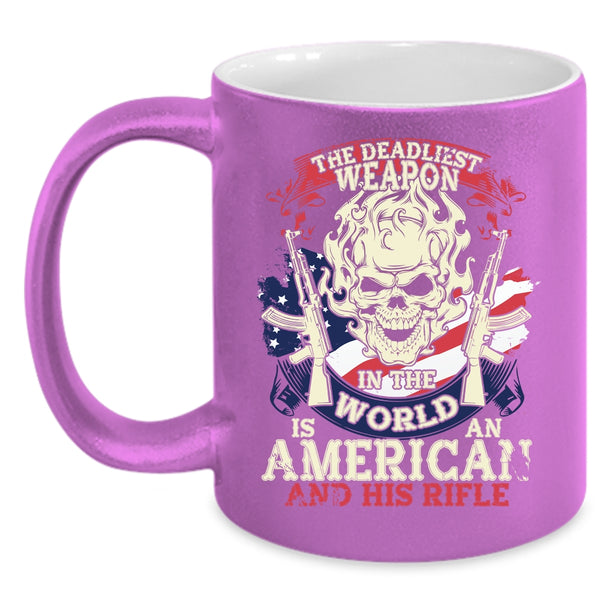 Awesome American Coffee Mug, Cool American Flag Coffee Cup