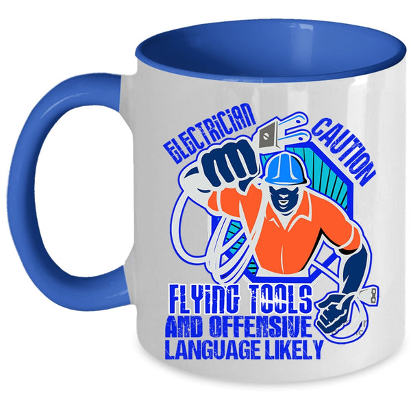 Best Gift For Electricians Coffee Mug, Electrician Accent Mug