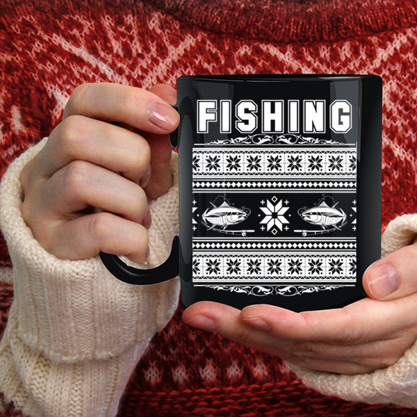 Cool Fishing Coffee Mug, Funny Christmas Coffee Cup