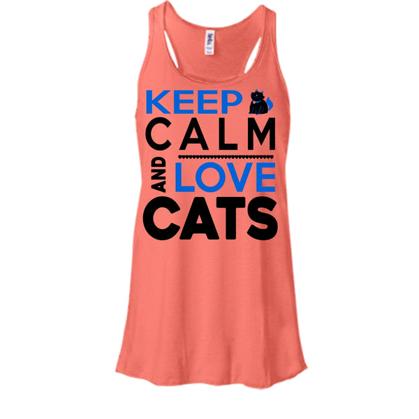 Keep Calm And Love Cat Shirt, I Love Cat Shirt