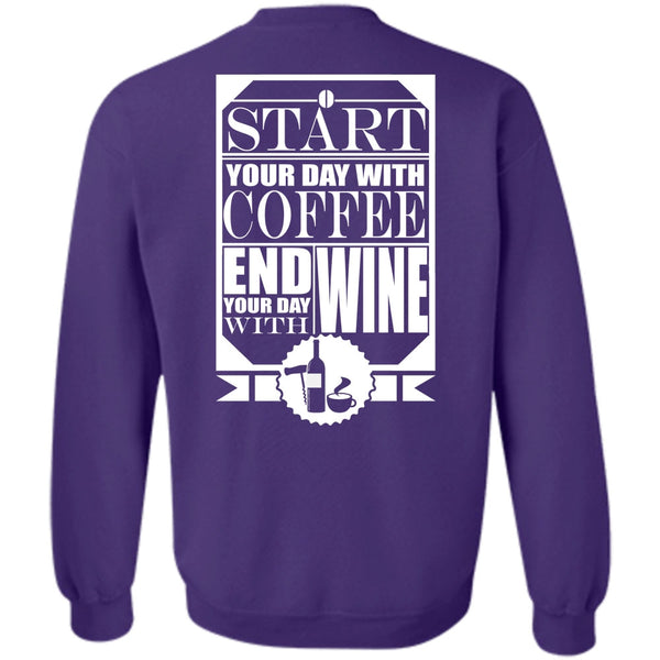 End Your Day With Wine T Shirt, I Love Beer Sweatshirt