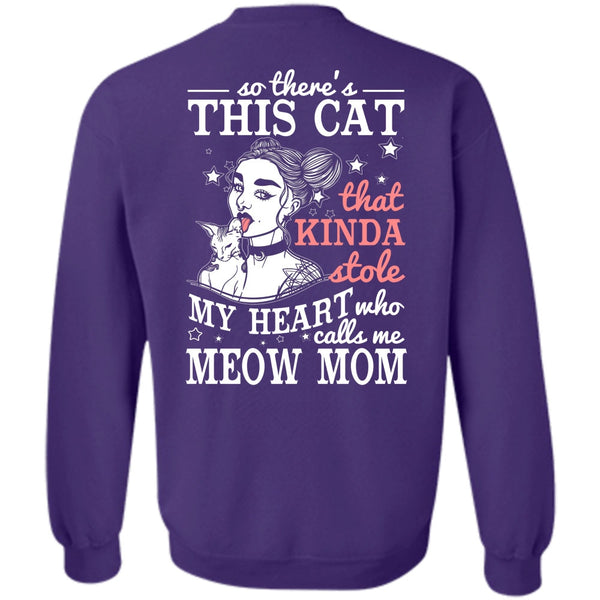 This Cat That Kinda Stole T Shirt, I Love Mom Sweatshirt