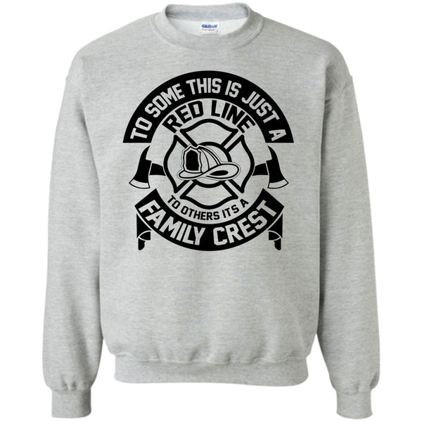Coolest Firefighter T Shirt, This Is Just A Red Line Sweatshirt