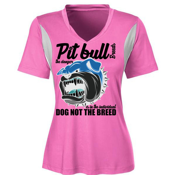 Pit Bull Breeds The Danger T Shirt, I Love Pit Bull T Shirt