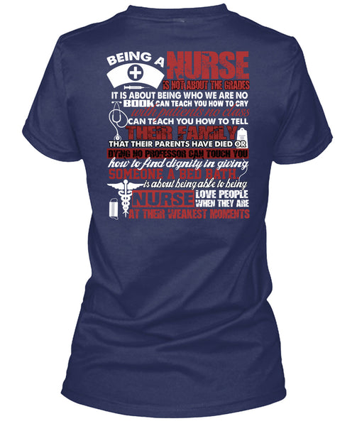 Being A Nurse T Shirt, Nurse Love People T Shirt