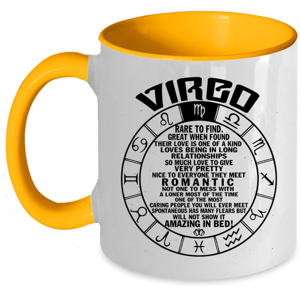 Birthday Gift For Son Coffee Mug, Virgo Accent Mug