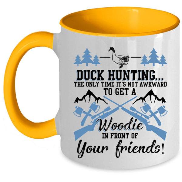 Awesome Duck Hunter Coffee Mug, Duck Hunting Accent Mug