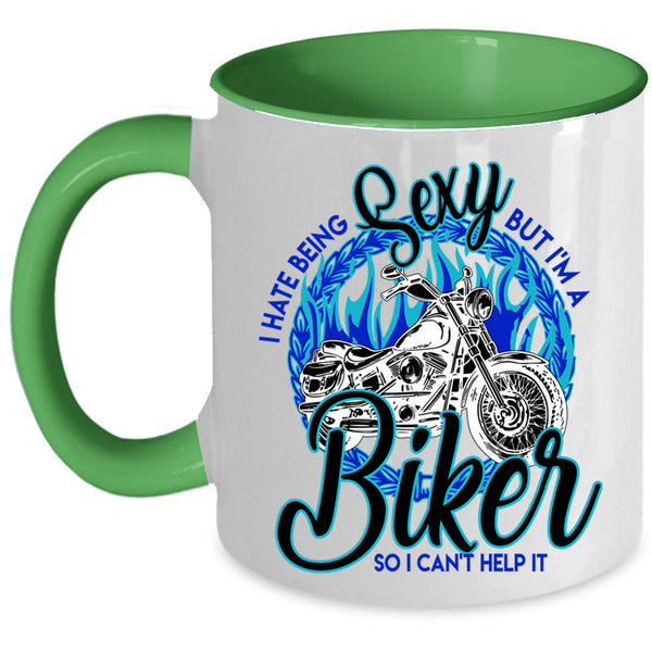 Cool Gift For Biker Coffee Mug, I'm A Biker Accent Mug