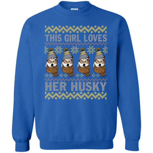 Coolest Husky T Shirt, Husky Merry Christmas Sweatshirt