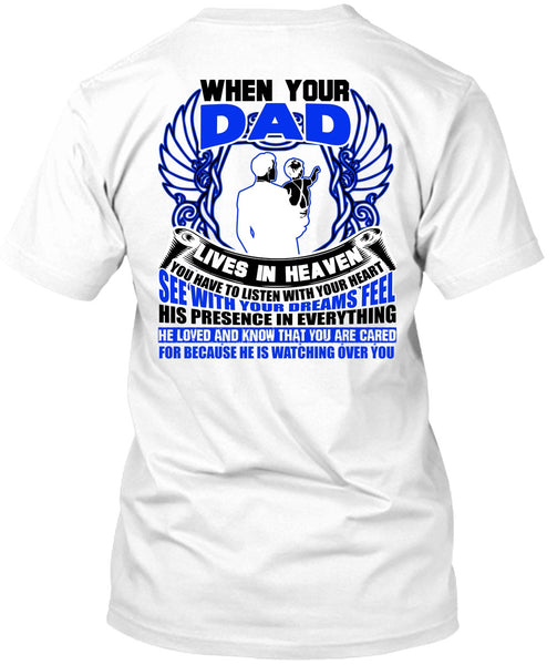 A black t-shirt with the shopify logo