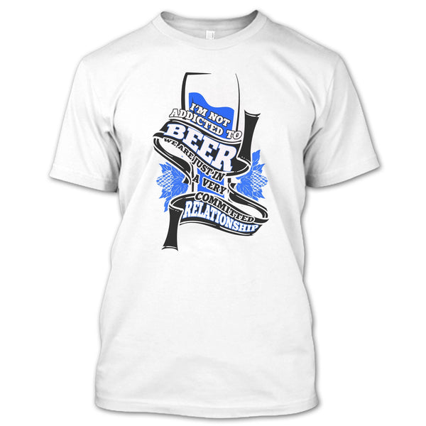 A black t-shirt with the shopify logo