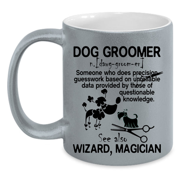 Awesome Dog Groomer Coffee Mug, Dog Groomer Accent Mug