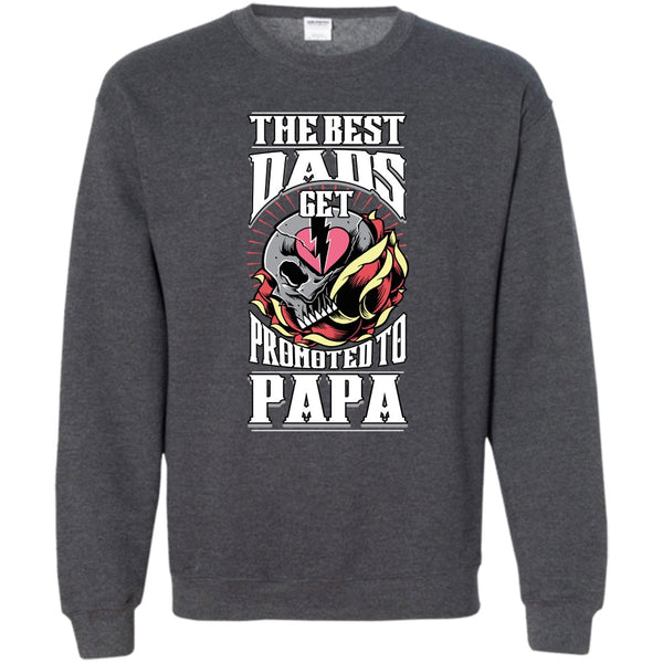 Get Promoted To Papa T Shirt, Coolest Papa Ever Sweatshirt