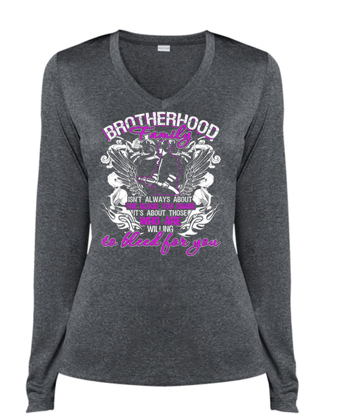 My Son Is Just A Firefighter T Shirt, Being A Firefighter T Shirt, Cool Shirt (Ladies LS Heather V-Neck)