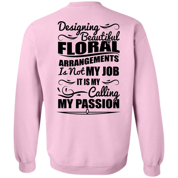 I Love Designing T Shirt, Designing Beautiful Floral Sweatshirt