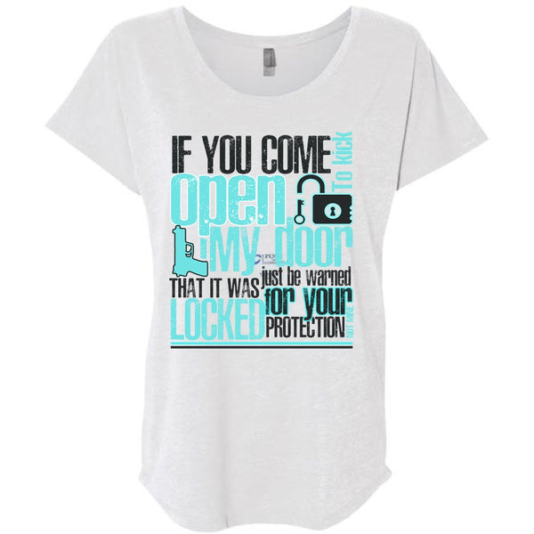 If You Come To Kick Open My Door T Shirt, I Love Gunning T Shirt, Awesome T-Shirts